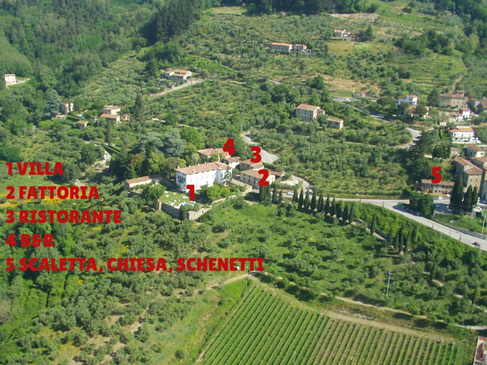 Villa Fattoria Gambaro di Petrognano Collodi Esterno foto